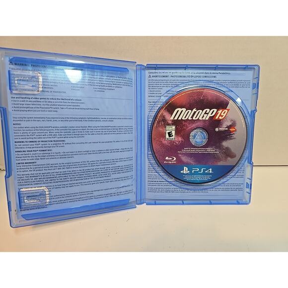 MotoGP 19 PS4 PlayStation 4 Game Case And DISC Tested Working - Picture 3 of 4